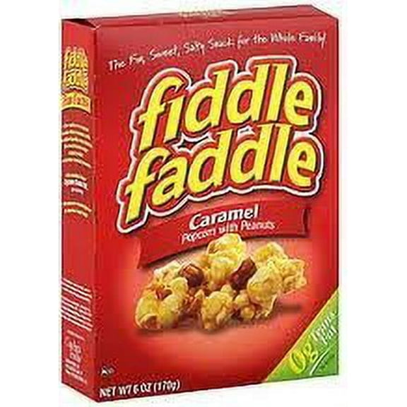 Fiddle Faddle Butter Toffee STF9 Popcorn With Peanuts, 6 Oz (Pack of 2)
