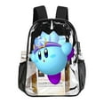 thumbnail image 4 of Adventure Kirby Clear Backpack 17 Inch Transparent Bag Laptop Daypack Large Capacity Clear Through Backpack Travel Bag, 4 of 8