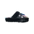 thumbnail image 4 of LOL Surprise Girls Plush Black BBs Run World Slippers House Shoes Scuffs 13-1, 4 of 5