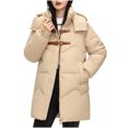 thumbnail image 2 of Puntoco Abrigo Chaqueta Acolchada Corta De Otoño E Invierno Para Mujer Abrigo Grueso De Gran Tamaño Chaqueta Acolchada De Manga Larga Liquidación Puntoco Puntoco-1, 2 of 7