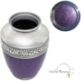 thumbnail image 5 of Eternal Harmony Cremation Urn for Human Ashes | Funeral Urn Carefully Handcrafted with Elegant Finishes to Honor and Remember Your Loved One | Adult Urn Large Size with Beautiful Velvet Bag, 5 of 6