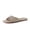 Taupe, variant on Cushionaire Lanky Strappy Sandals for Women, Trendy Multi-Strap Square Toe Flat Slide Womens Sandals with Cushioned Footbed
