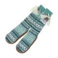 thumbnail image 5 of Muk Luks Traditional Tassel Knit Slipper Socks, 5 of 7