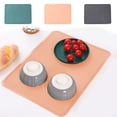 thumbnail image 1 of Silicone Placemats Heat Resistant Non Slip Durable for Dining Table Protection Easy to Clean Dishwasher Safe and Reusable for Family Meals Restaurants and Everyday Use Sopatenor, 1 of 8