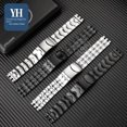 thumbnail image 4 of Para S-watch YCS YAS YGS IRONY Reloj de acero inoxidable Pulsera de metal de acero de precisión para hombre Cadena de reloj de boca convexa 17 19 20 21 mm, 4 of 5