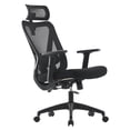 thumbnail image 3 of Silla de Oficina Top Living Ergonómica Reclinable con Cabecera Negra, 3 of 10
