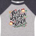 thumbnail image 4 of Inktastic Jesus is the Reason for the Season Christmas Bells and Stars Boys or Girls Baby Bodysuit, 4 of 5