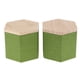 thumbnail image 3 of Lata para Té con Tapa Gloria 2 uds Almacenamiento Verde Caja de Madera del Té, 3 of 9