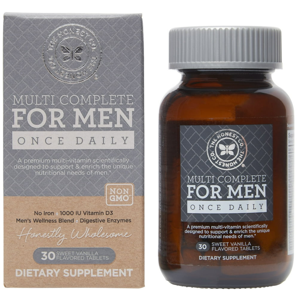Honest Company Multivitamin Supplement for Men, Once Daily, 30 Ct