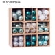 thumbnail image 2 of Paquete de 99 bolas de árbol de adornos navideños inastillables para decoraciones festivas de temporada de bodas MFZFUKR CPB-SSW202-1, 2 of 5