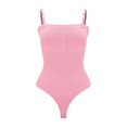 thumbnail image 4 of (clearance Sale)MSJUHEG Jumpsuits for Women Shapewear Tummy Control Shapewear Strapless Bodysuit for Women Thong Body Shaper with Removable Straps Shapewear Bodysuit Pink L, 4 of 8