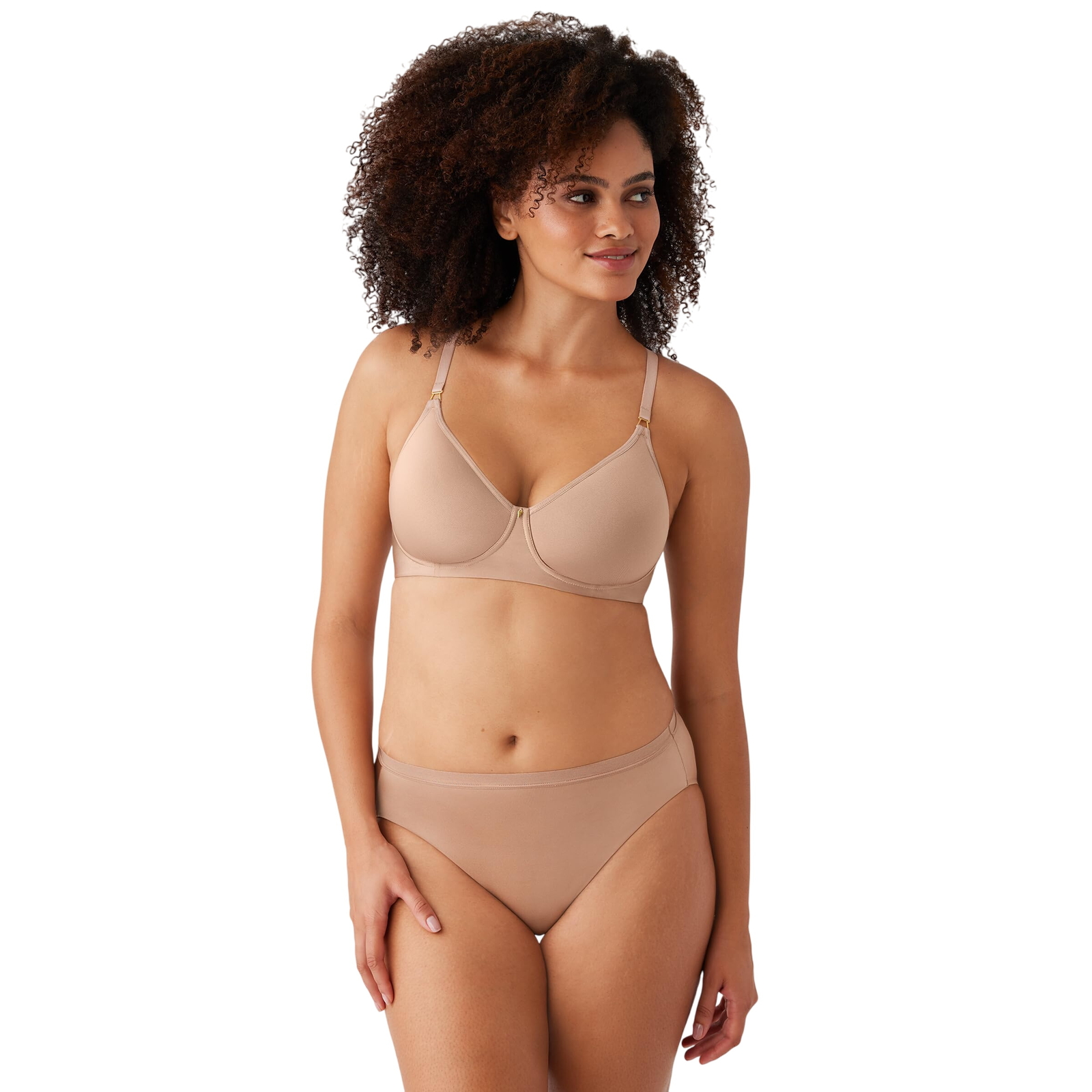 Wacoal Women's Simply Done Seamless Underwire T-Shirt Bra - Full Coverage, Lightweight Spacer Cups, Purple, 38DD - View #9