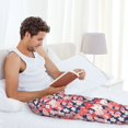 thumbnail image 6 of KLL Mens Pajama Pants for Men,Mens Lounge Pants,Funny Gifts for Men,Men's Pajama Bottoms-Japanese Cherry Blossoms, 6 of 6
