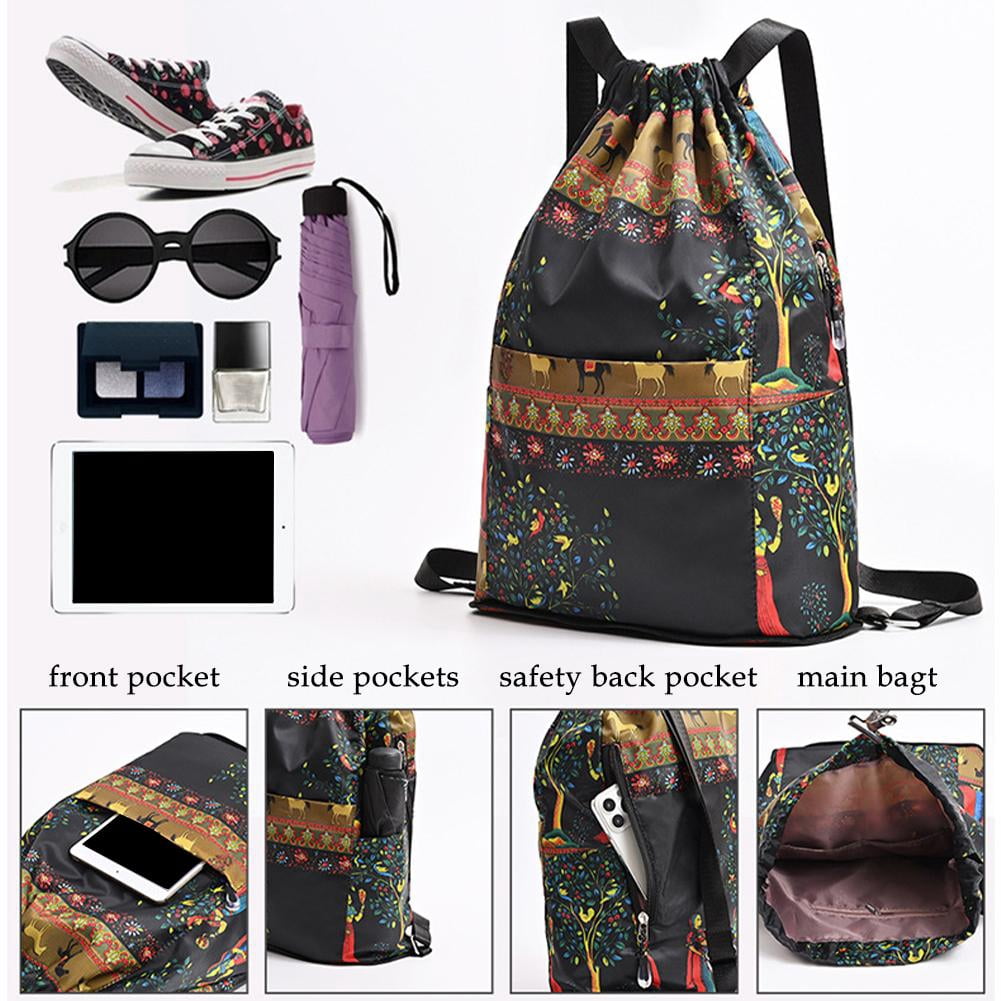 Drawstring Foldable Large Capacity Dry-wet Separation Travel  display picture 1