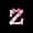 Black Pink Z, variant on Erosebridal Floral Bow Letter T Twin Sheet Sets for Girls, Pink Initial Ribbon Bedding, 3pcs