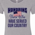 thumbnail image 4 of Inktastic Veterans Day Military Honoring Those Who Serve Women's T-Shirt, 4 of 5