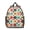 Black-66, variant on Students’s Backpack with Funny Cartoon Characters - Colorful Rocket and Planets Print, Comfortable and Durable for School Use