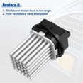 thumbnail image 4 of Motor de resistencia HVAC Unique Bargains para Calentador Volvo XC60 2010-2017 Negro, 4 of 7