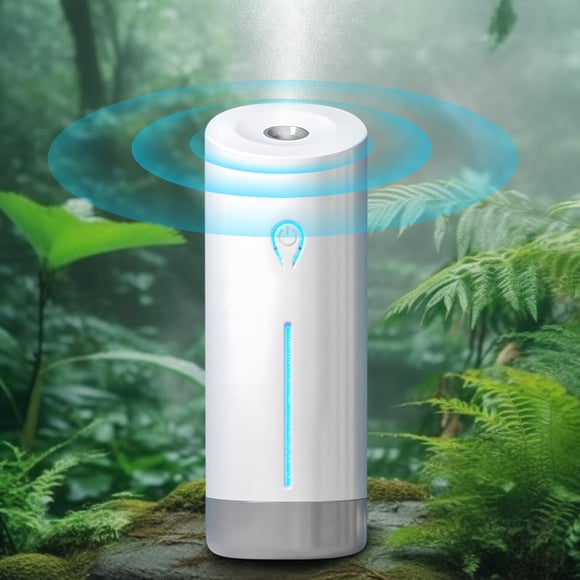 Commercial Oil Diffuser, 50ml Waterless Aroma Diffuser with Timing Function, Silent Odor Removal, Portable for Home, Hotel & Office Use, Includes Charging Cable & Essential Oil Compatibility