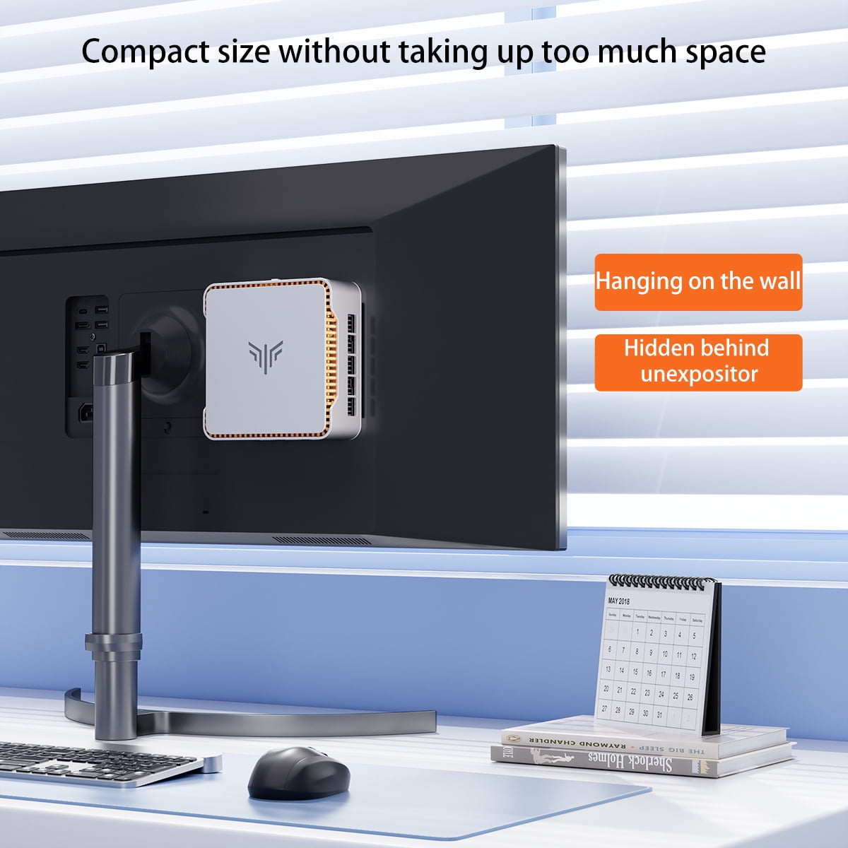 NIPOGI Mini PC 16GB DDR4 512GB SSD AMD Ryzen 3 4300U up to 4.1GHz