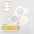 thumbnail image 2 of 200pcs Paper Coin Holders Coin Flips for Coin Collection in The Coin Album, 2 of 5