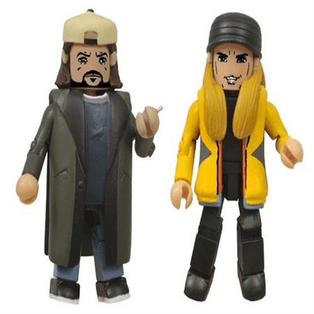 Diamond Select Toys Jay & Silent Bob Strike Back Minimates Action Figure, Pack of 2