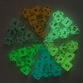 thumbnail image 5 of 7 Pcs dés Acryliques Multifaces Outils de Jeux de Table Noctilucents Kit de dés de Formes Géométriques, 5 of 5