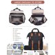 thumbnail image 4 of Mochila para portátil LOVEVOOK Women Teacher de 15,6 pulgadas con puerto USB, 4 of 9
