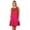 Pink and Orange, variant on Bimba Women Colorful Rayon Shift Dress Summer Wear Casual Holiday Clothing