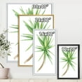 thumbnail image 4 of Designart 'Close Up Of Yucca Tree' Traditional Framed Canvas Wall Art Print, 4 of 5