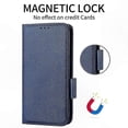 thumbnail image 4 of Leather Flip Wallet Case with Card Slots and Magnetic Closure for ZTE Blade A71, 4 of 5