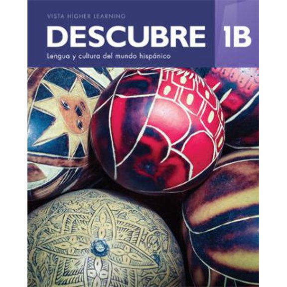 Pre-Owned Descubre 2017 Level 1B Teachers Edition by Vista Higher Learning (Hardcover), Textbooks, English