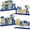 B002- Blue, variant on BlackandGold Graduation Decorations, Graduation Party Decorations, Balloon Decorations, Wooden Shelf Decor, Gold Star Ornaments, Burgundy Finish, 2026 Graduation Decorations