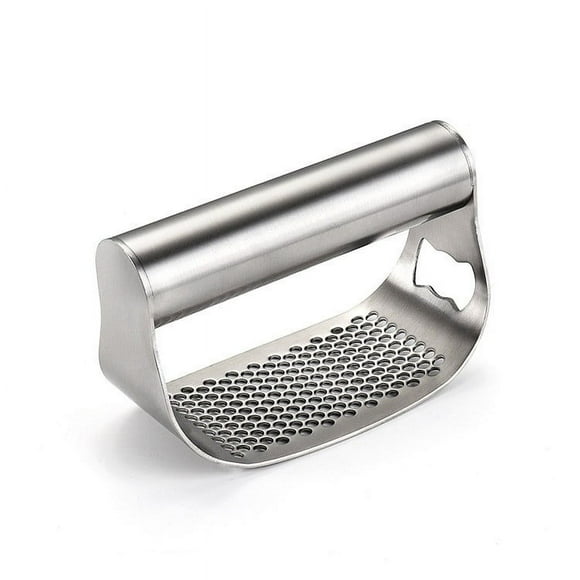Cameland Kitchen Utensils and Gadgets Stainless Steel Garlic Presser New Garlic Press Rocker Garlic Mincer Garlic Crusher