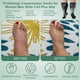 thumbnail image 4 of 3 pares de calcetines de compresión de talla grande para mujeres y hombres, medias de soporte hasta la rodilla con pantorrilla ancha, alta elasticidad, calcetines de presión deportivos y de fitness, 4 of 8