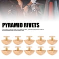 thumbnail image 3 of Pyramid Rivet Leather Rivets Kit,Spike Rivet Rivets Metal Pyramid for Bag Leather Clothing Shoes Rivet Handicraft DIY Punk, 3 of 7