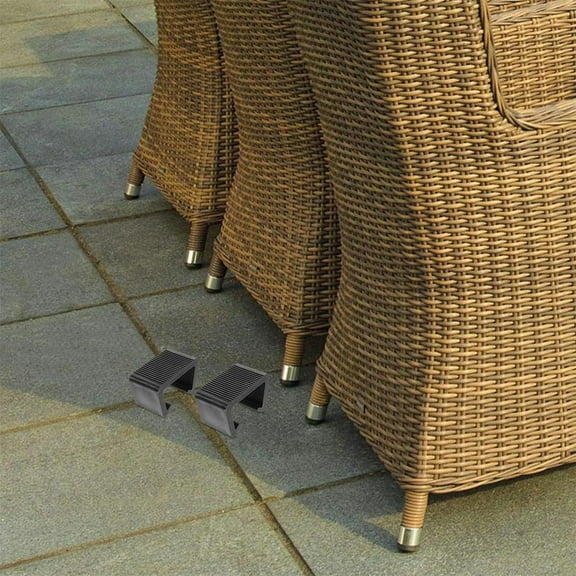 REOFLYUP Couch Clips Black Plastic Securing Furniture Indoor Use