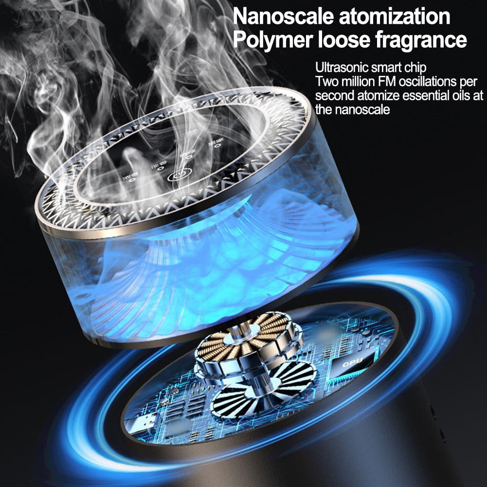 SPRING For Smart Car Air Freshener Rechargeable Aroma Diffuser Cloud Mist Lasts 6 Month