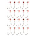 thumbnail image 1 of Colorful Heads with Barbed Hooks – Saltwater/Freshwater Fishing Durable Core Snag Design, 1 of 5
