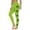 AG-Green, variant on lcziwo Clearance Items, Womens St Patricks Day Leggings Shamrock Leaves Print Pant Slim Fit Tummy Control Workout Leggings Irish Green Yoga Pants Black S