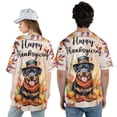 thumbnail image 5 of Happy Thanksgiving Rottweiler Welcome Thankful Fall Autumn Pumpkin All Over Print 3D Baseball Shirt Rottie Dog Lover Gifts Idea Softball Sport - 02021, 5 of 6