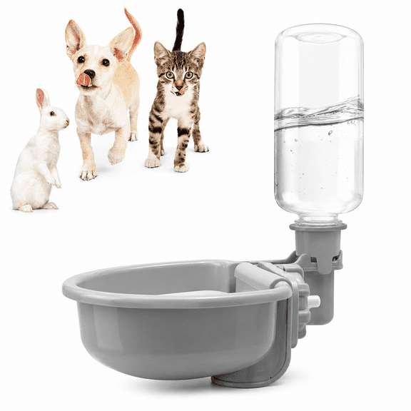 Rabbit Water Bottle, 16 oz Small Animal Water Dispenser for Cage Use