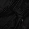 thumbnail image 6 of Censtreet Silk Pajamas for Women 5Pcs Sleepwear Loungewear Satin Robe Cami Shorts Pj Set, 6 of 7