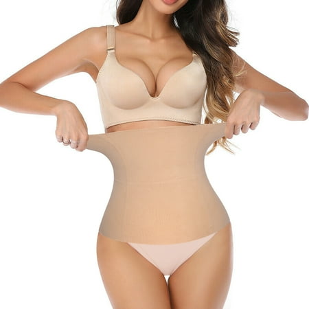 

Nebility Postpartum Belly Band Maternity Support Recovery Belt Girdles for Women Body Shaper Tummy Control Waist Trainer(Beige X-Large)