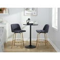 thumbnail image 2 of Toriano Counter Stools for Kitchen Counter, Counter Height Chairs, Bar Stools Set of 2, Counter Height Chairs, Bar Stools For Kitchen Island, 2 of 6