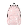thumbnail image 2 of Rocae Cute Bunny for Durable Canvas Backpack Leisure Large Bag Travel Rucksack Multi-function Backpack Small, 2 of 8