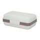 thumbnail image 2 of Jabonera de viaje a prueba de fugas con tapa | Jabonera portátil con drenaje | Plástico PP duradero | Compacta (12 x 7,4 x 4,8 cm) | Jabonera impermeable para camping, gimnasio, baño y exteriores, 2 of 5