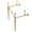 Brass, variant on Kingston Brass VPB33220 Brass Console Sink Legs in Matte Black