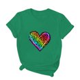thumbnail image 4 of Fankiway T-Shirt Décontracté à Manches Courtes et Col Rond Imprimé Mode Carnaval pour Femmes, 4 of 4