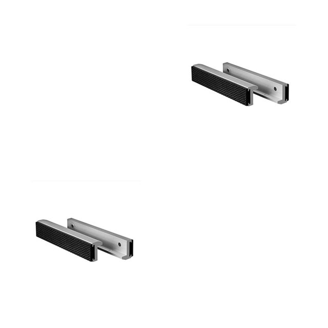 Scienceny Cubiertas de mordazas de tornillo de banco resistentes al desgaste, almohadillas de tornillo de banco, cubierta protectora Type1 NO1